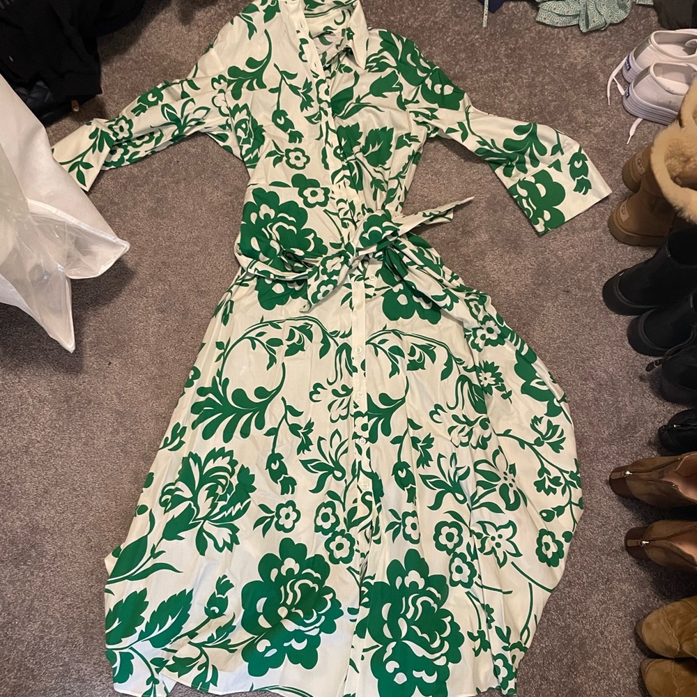 Zara shirt dress
